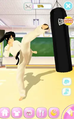 Talking Girl Friend android App screenshot 0